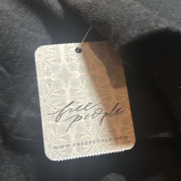 Free People Long Weekend Black Top - Picture 6 of 6